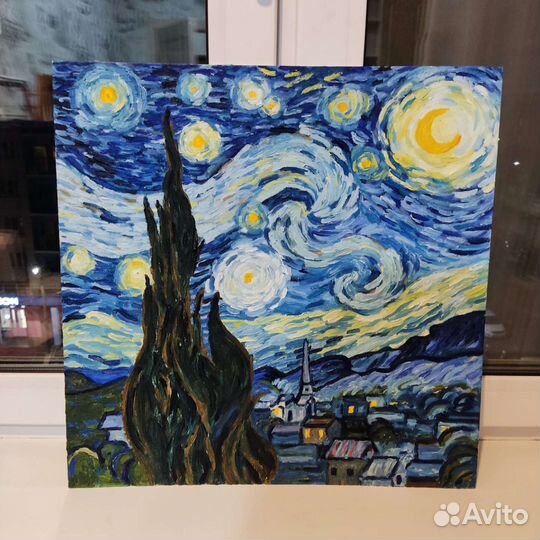 Картина маслом на холсте ручная работа