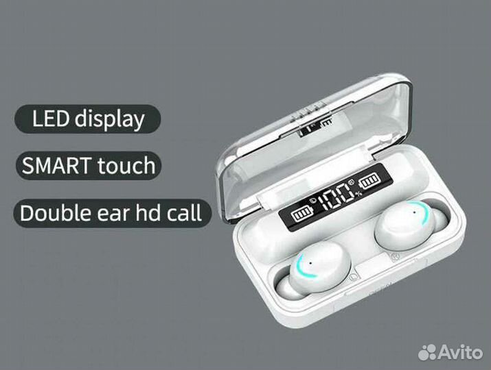 Новые Сенсорные Наушники Беспроводные Повер Банк