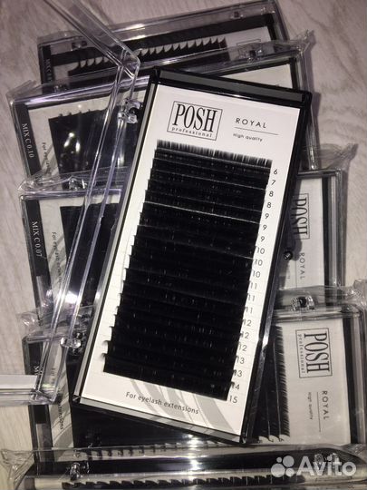 Ресницы для наращивания posh