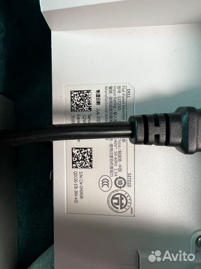 Монитор Dell s2721d