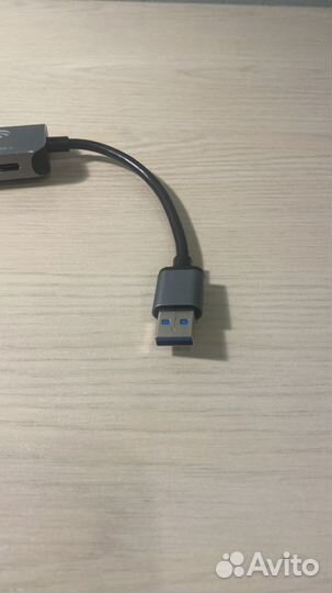 USB HUB 5 в 1 USB 3.1 - 4 USB 3.0