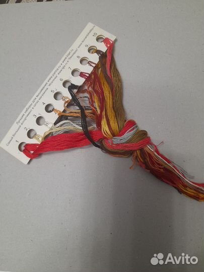 Схема вышивки крестиком