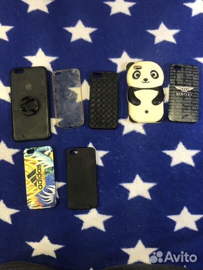 Чехлы на телефон iPhone 5s и 6+