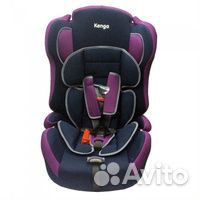 Широкое автокресло с 9 мес. до 12 лет. Новое