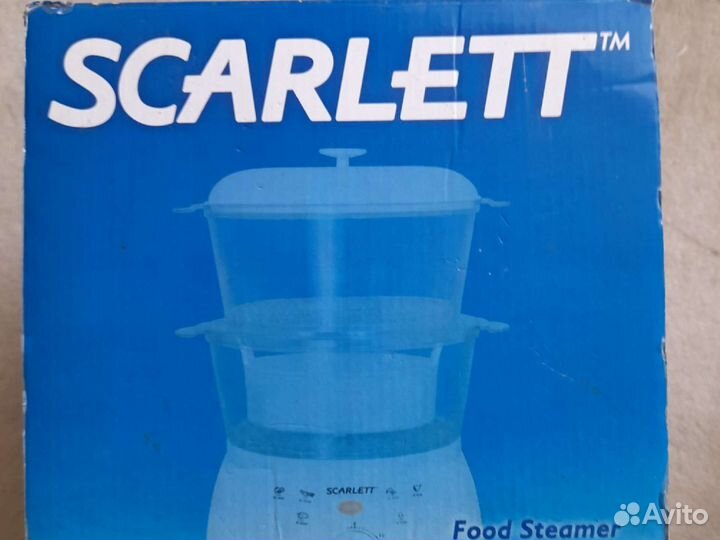 Пароварка scarlett новая