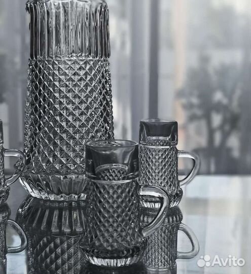 Штоф, декантер, винтаж Чехословакия