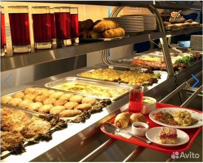 Столовая в крупном бизнес центре