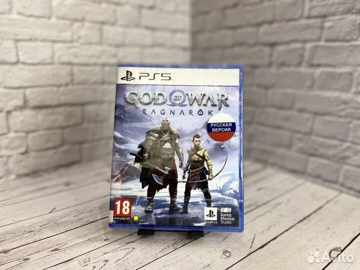 Диск на ps5 GOD OF WAR ragnarok