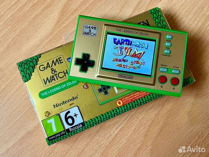 Прошитый Nintendo Game and Watch Legend of Zelda
