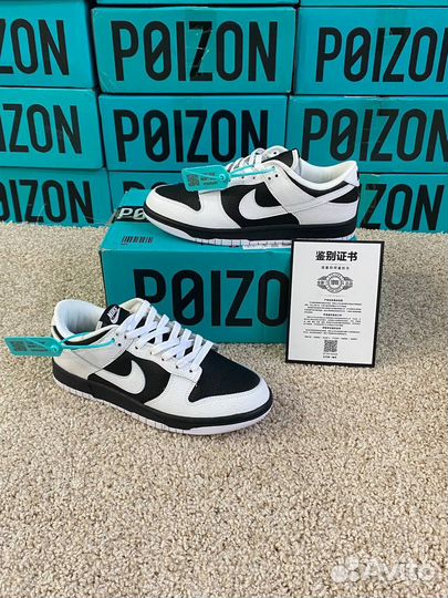 Nike Dunk Low Reverse Panda Бело-черные Ориг