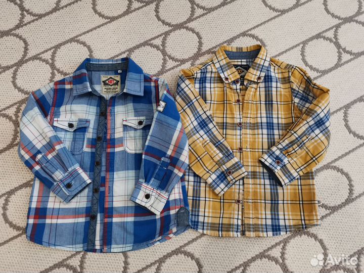 Рубашки next р.92 для мальчика