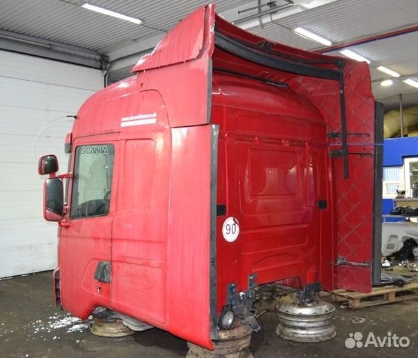 Кабина scania R-series (01.04)