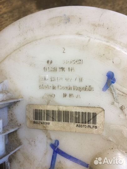 Насос топливный, бензонасос Opel Zafira B