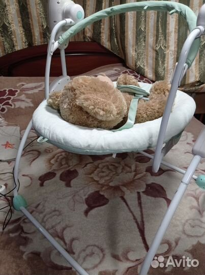 Детские электронные качели для новорожденных