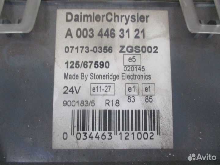 Панель приборов Mercedes-Benz A0034463121