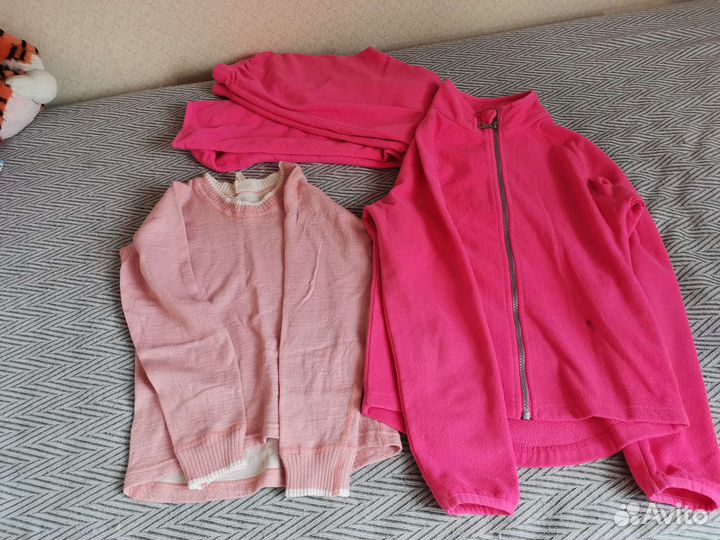 Детские вещи пакетом для девочки 128-134-140