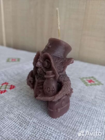 Свеча сова-медик