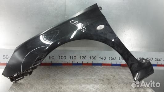 Крыло переднее левое peugeot 307 (LBE13D901)