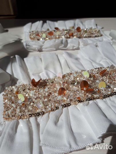 Комплект - люневильская вышивка