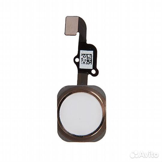 Шлейф кнопки home для Apple iPhone 6S в сборе, зол