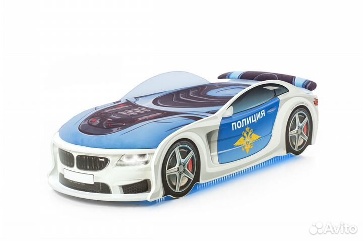 Кровать машина