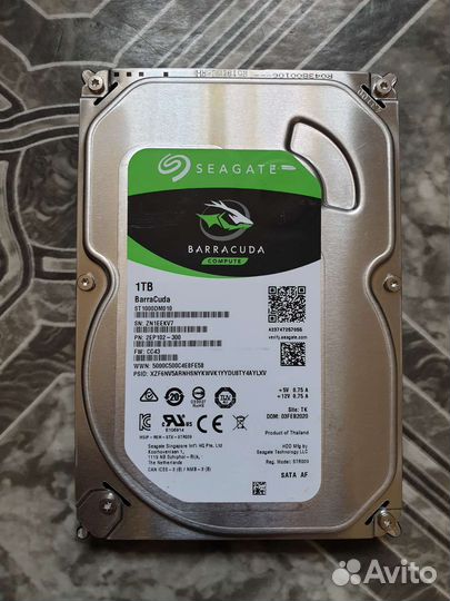Жесткий диск Seagate 1tb Toshiba 1tb