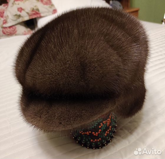 Шапка норковая новая женская