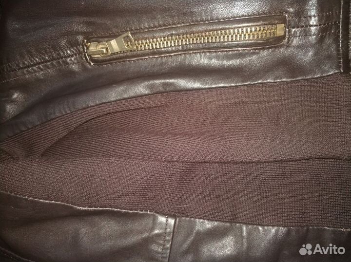 Куртка кожаная женская