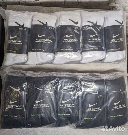 Носки Nike белые 3 пары