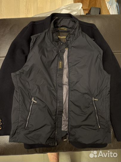 Куртка пальто + жилет Moorer шерсть 100%