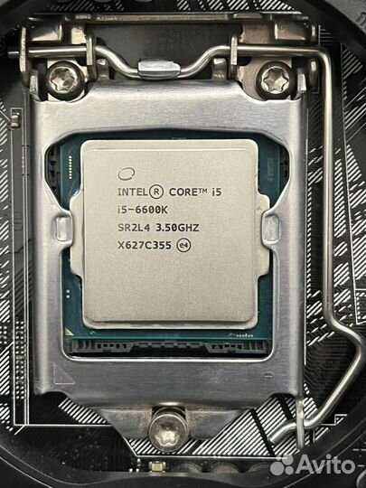 Процессор Intel core i5 6600k