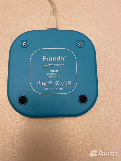 Беспроводная QI зарядка frunda
