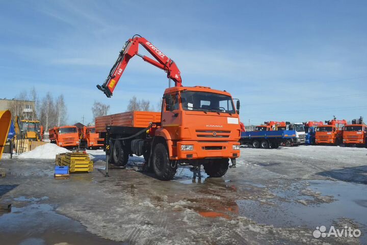 КамАЗ 43118 с КМУ, 2023