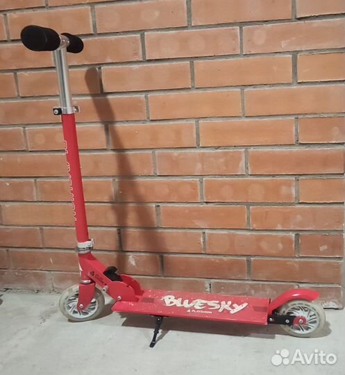 Самокат снегокат детский