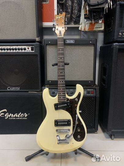 Электрогитара Япония 60е Suzuki A-20 копия Mosrite