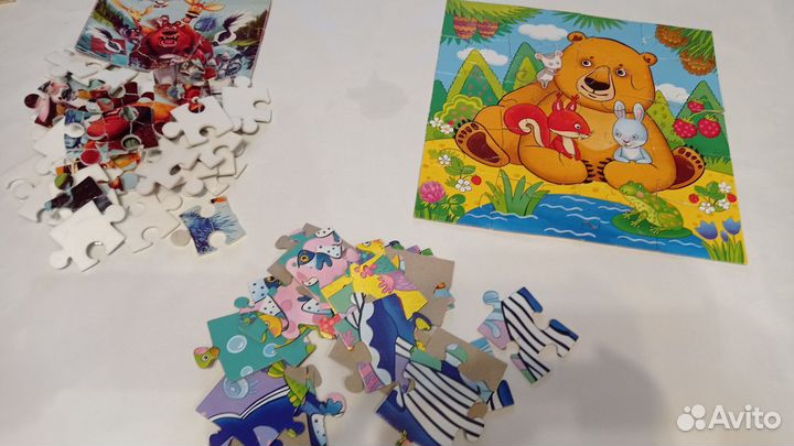 Детские развивающие игрушки книги пакетом