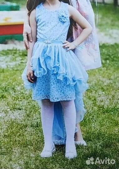 Нарядное платье для девочки 122 128