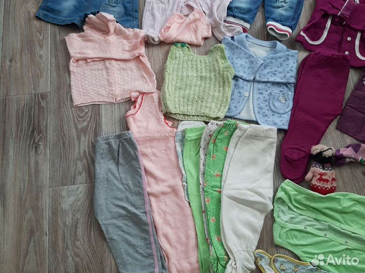 Большой пакет вещей 62-86