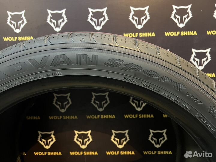 Yokohama Advan Sport V107C 285/40 R22 и 325/35 R22 114Y