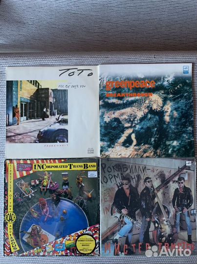 Пластинки виниловые (M. Mint)