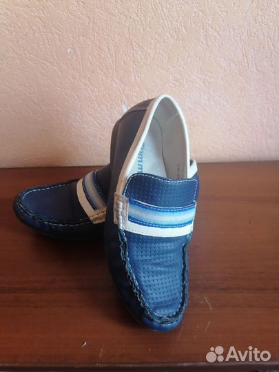Макасины детские для мальчиков