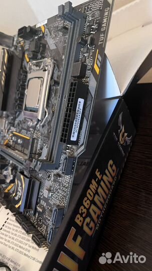 Материнская плата 1151v2 Asus tuf gaming b360m-e