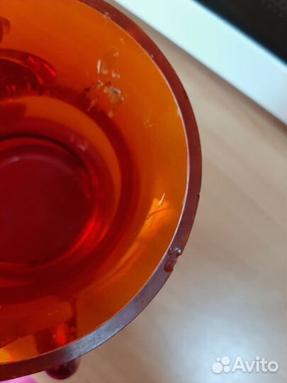 Пивная кружка СССР олимпиада, рубин