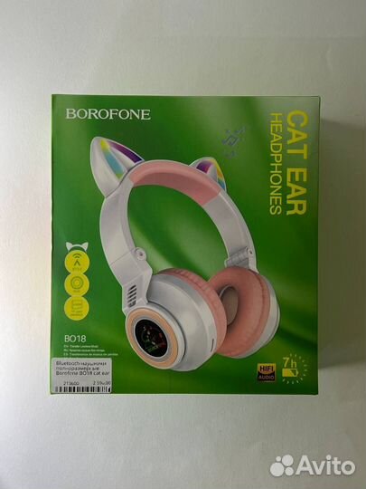 Беспроводные полноразмерные наушники Cat Ear