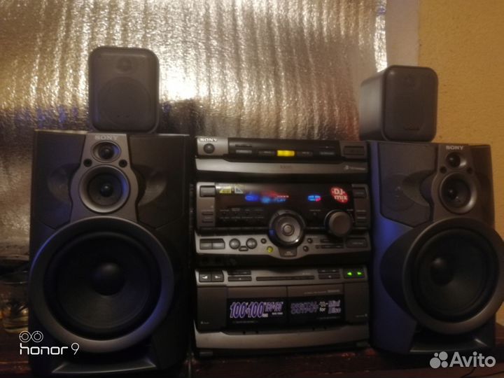 Музыкальный центр Sony MHC-RX90 Hi-Fi караоке AUX