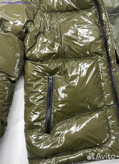 Пуховик Cole Buxton зеленый качество (Арт.38248)