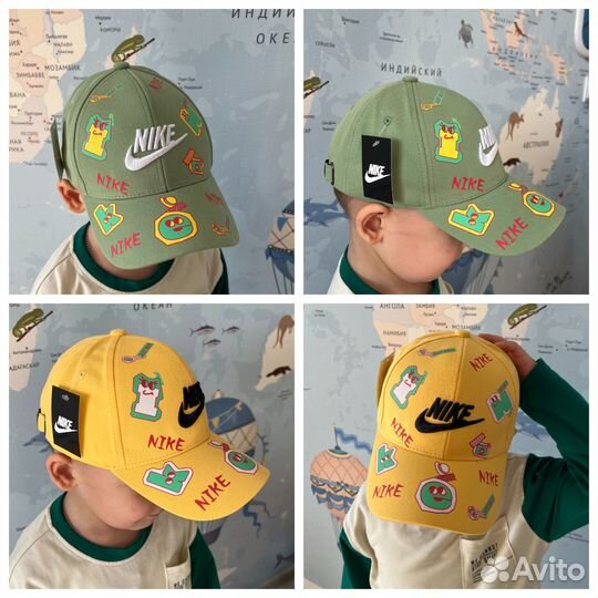 Бейсболка детская (кепка) разных цветов