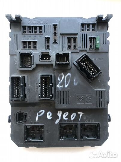 Блок BSI peugeot 206