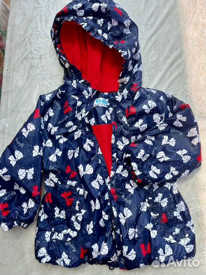 Куртка для девочки демисезонная