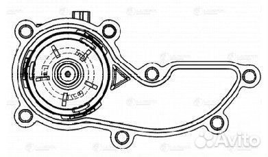Термостат для а/м Audi Q7 06/A6 C7 11- 3.0T с корп
